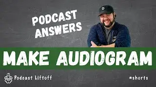 How to Make an Audiogram with Overcast (Podcast Answers) #shorts