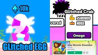 this PET is OP - ARMS and ATlantis Zone in Arms Wrestle Simulator Roblox