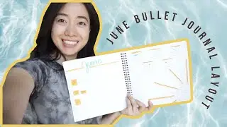 BUJO PLAN WITH ME | june bullet journal