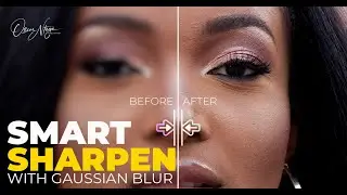 HOW TO SMARTLY SHARPEN PHOTOS IN PHOTOSHOP WITH GAUSSIAN BLUR WITHOUT GETTING A GRAINY LOOK! (2022)