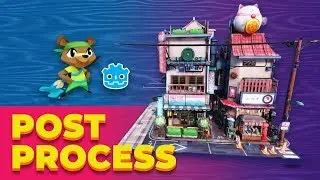 Intro to Post Processing Effects in Godot for 3D (tutorial)