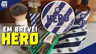 💈HERO! Novo conjunto de barbear BARBA TRADICIONAL inspirado no 212 Carolina Herrera 💈