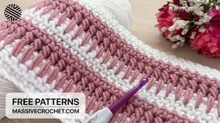 UNUSUAL & VERY EASY Crochet Pattern for Beginners! ⚡️ NEW Crochet Stitch for Baby Blanket & Bag