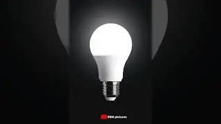 How to Create Glowing bulb || Shorts photoshop tutorial 