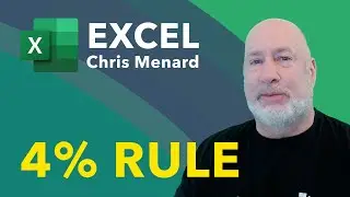 The 4% Retirement Rule Using Microsoft Excel