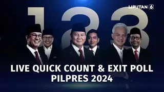 🔴 LIVE | REAL TIME QUICK COUNT PEMILU 2024