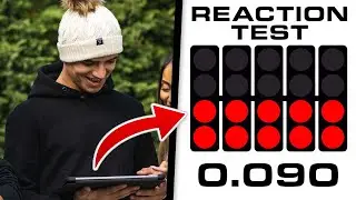 How Quick Are Lando Norris' Reactions? F1 REACTION TEST!