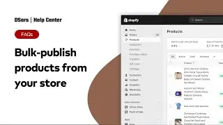 FAQs - Bulk publish products from your store - DSers