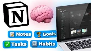 Tour my Notion Second Brain! (Notion Template Explained) 🧠✨