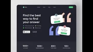 Landing Page Animation 