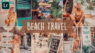 Beach Travel Preset - Lightroom Mobile Presets Free Dng Xmp | How To Edit Travel Preset 2020