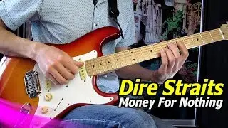 Как играть на гитаре Dire Straits - Money for Nothing. Урок, разбор песни.