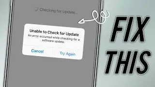 How To Fix Unable To Check For Update | Unable To check for update | Fix unable to check for update