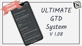 Notion : Massive upgrade to my recurring tasks and more !!   Ultimate GTD System