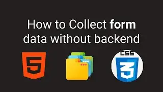 ✴How to collect form data without backend | html form data in email | simple html form