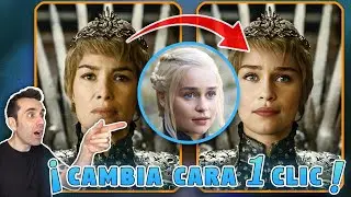 😲 ¡¡FLIPANTE cambio de rostro en 1 CLIC con IA!! 🤯