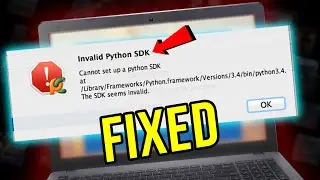 How to Fix Invalid Python SDK in PyCharm | Cannot Setup Python SDK ERROR Solved (Updated 2024)