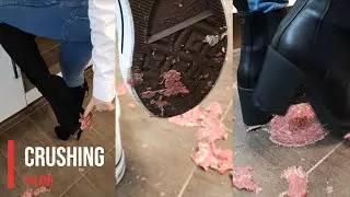 Stepping on salami with different boots 