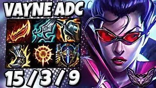 Vayne vs Ezreal ADC [ Triple Kill ] Patch 14.15 Korea Master ✅