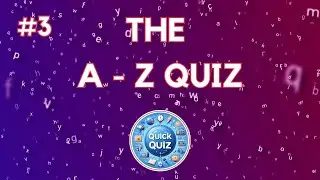 #3 Alphabetical Brain Teaser: Can You Ace This A-Z Quiz Challenge?