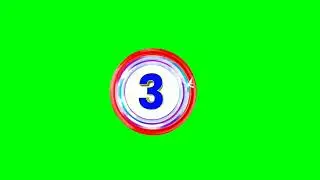 5 Second Green screen Timer Countdown|Green Screen Timer|Timer|Copy right free timer countdown