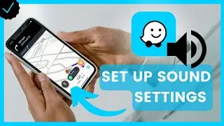 How to set up the sound settings in Waze?