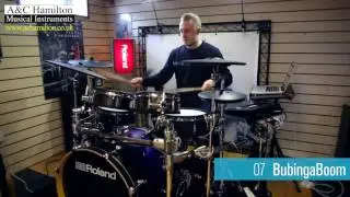 Roland TD-50 - Out The Box Preset Drum Kits Demo *ALL PLAYING*