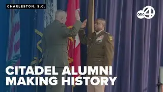 The Citadels first African American three-star general shares journey to success