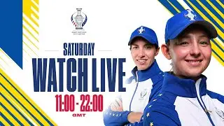 LIVE | DAY 2 | 2024 SOLHEIM CUP