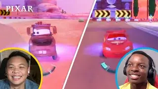 Lets Play Cars 2: The Video Game! | The Ultimate Cars Video Game Challenge | Pixar