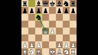 Centre Game #shorts #chess