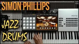 Simon Phillips Jazz Drums For Groove Agent First Look [Fingerdrumming]