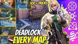 Valorant Deadlock Every Map - Must Know Tricks (Ascent, Pearl, Split, Lotus, Haven, Bind, Fracture)