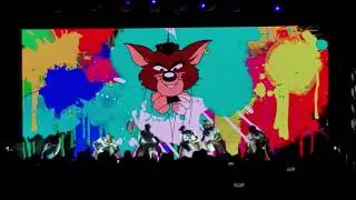 Paula Abdul Singing in the Rain intro to Opposites Attract Live 10/26/2018 Cleveland, Ohio Skat Cat