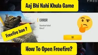 Freefire not opening today 😢😢 Jio Users Please Comment Aap Sabka Game Open Ho Rha Ha Kya #shorts