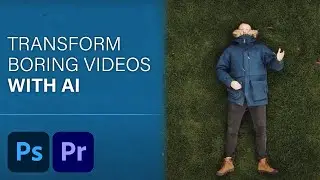 Enhance Videos w/ Generative Fill in Photoshop & Premiere Pro | Photoshop in Five | Adobe Photoshop