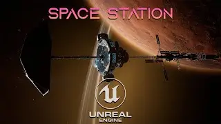 Space Station in Unreal Engine 5 || Terraform Ark Space Render