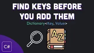 Dictionary ContainsKey() explained | C# Tip 8