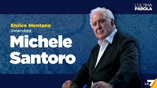 Elezioni europee 2024 | Enrico Mentana intervista Michele Santoro