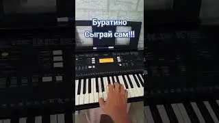 Сыграй сам!!! Буратино на пианино