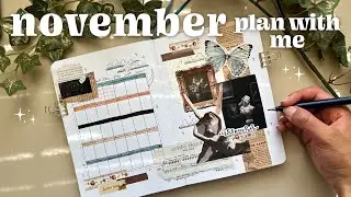 november 2024 bullet journal plan with me ⋆✴︎˚｡⋆ bullet journal inspiration for beginners