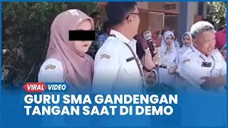 Viral Guru SMA di Purbalingga Gandengan Tangan di Depan Siswa Saat Demo