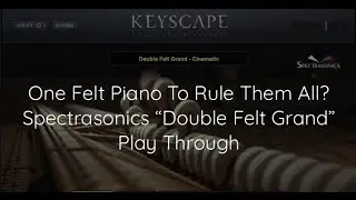 Spectrasonics Double Felt Grand-Play Through-No Talking