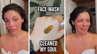 TIKTOK FACE MASK THAT CLEANED MY SOUL | SCCASTANEDA