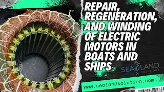 💥Repair, Regeneration, and Winding of Electric Motors in Boats and Ships