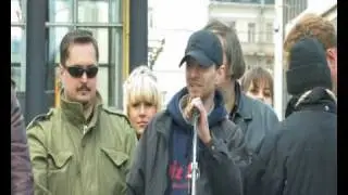 Алексей Барановский на митинге 25.04.2010