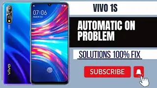 Vivo s1 auto on problem solution