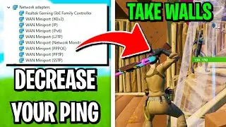 How To Lower Ping Fortnite Season 7! 📶  (Network Optimization Guide For 0 Ping)