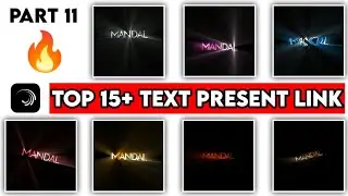 Top 15+ 🔥Alight Motion Rays Text Animation Presets ||AlightMotion Preset Download Free 