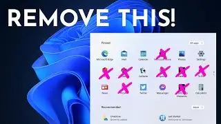 Easy Steps to REMOVE Bloatware Windows 11 | Debloat windows 11